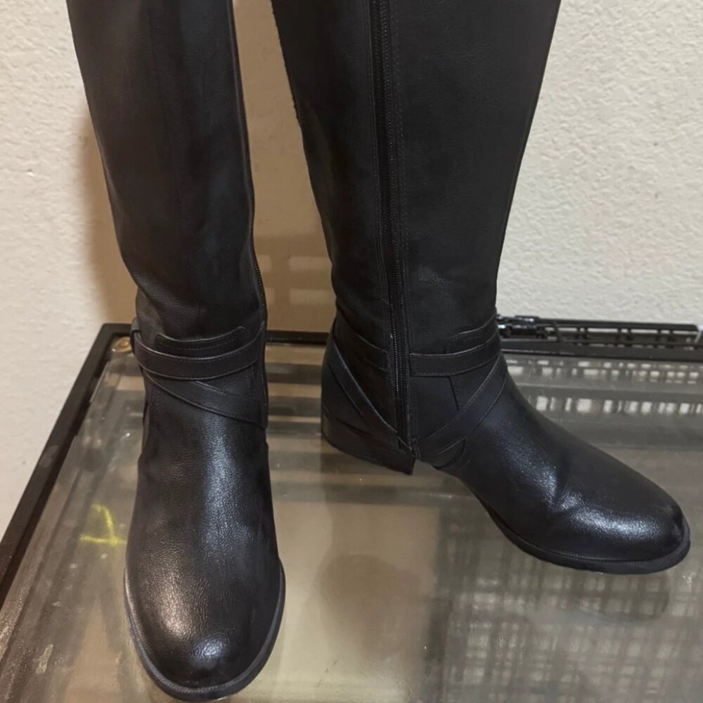 NEW NWOT Life Stride Women's Black xtrovert Riding Boots Size 6